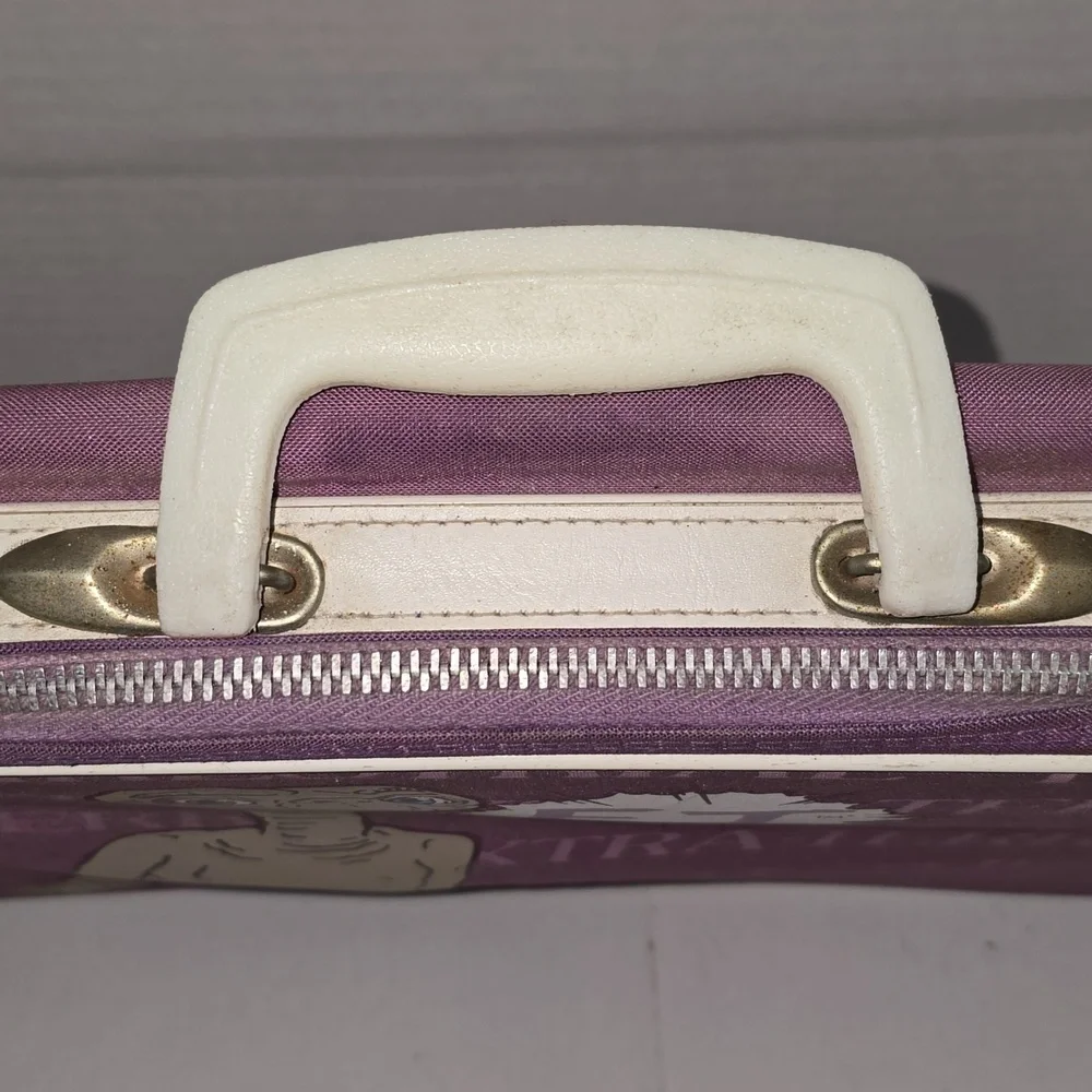 Vintage Purple E.T. Extra-Terrestrial Suitcase
